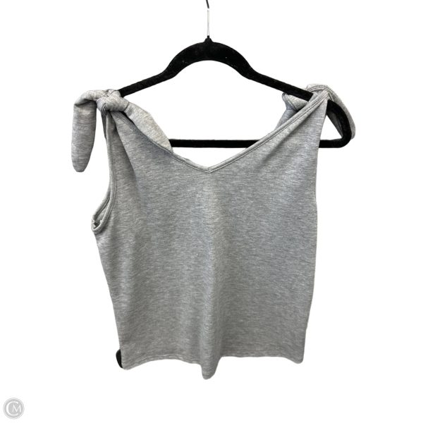 Top Sleeveless By Ava James In Grey, Size: M For Cheap - Image 2