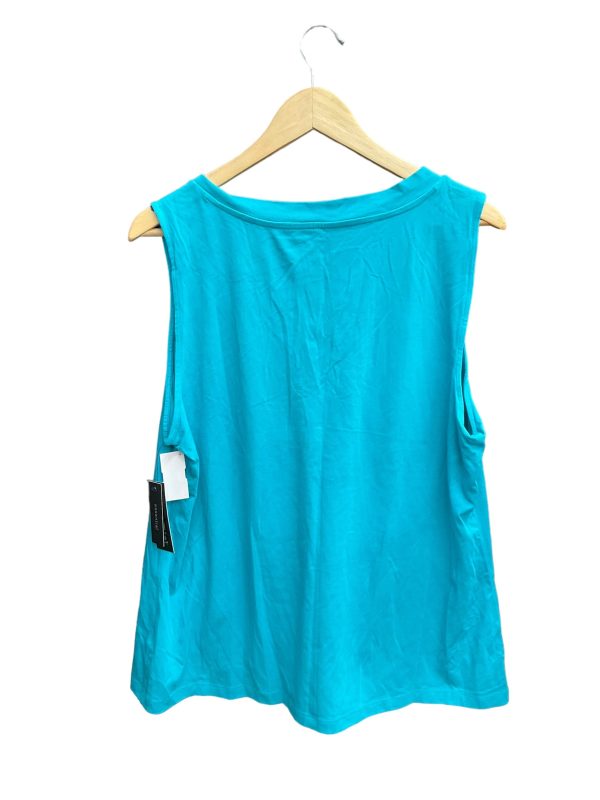 Aqua Top Sleeveless Basic Apt 9, Size 1x Online - Image 2