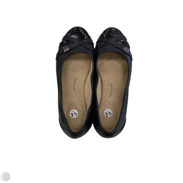 Shoes Flats By Time And Tru In Black, Size: 8.5 Online - Image 4