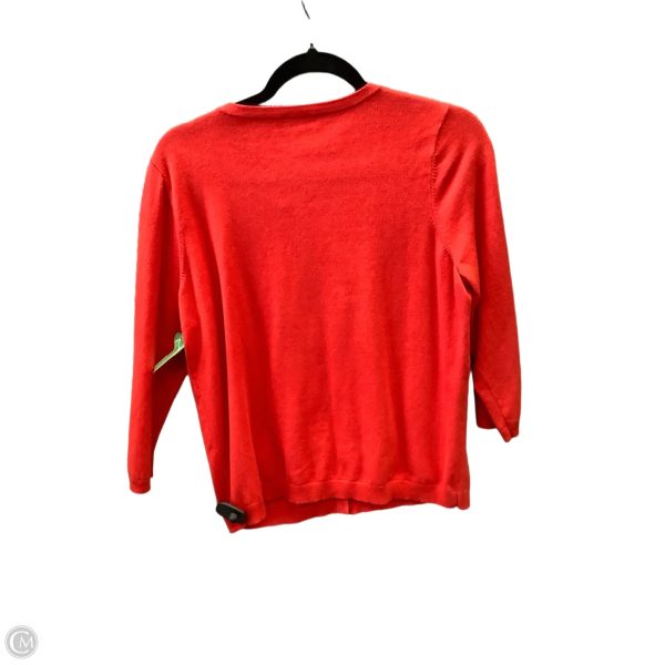 Cardigan By Talbots In Red, Size: Lp Fashion - Image 2