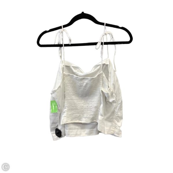 Top Sleeveless By H&m In White, Size: Xxl Online - Image 2