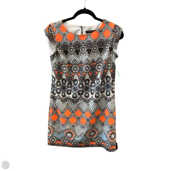 Dress Casual Short By Banana Republic In Grey & Orange, Size: Xs Online
