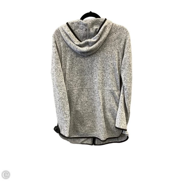Athletic Jacket By Tek Gear In Grey, Size: L For Discount - Image 2