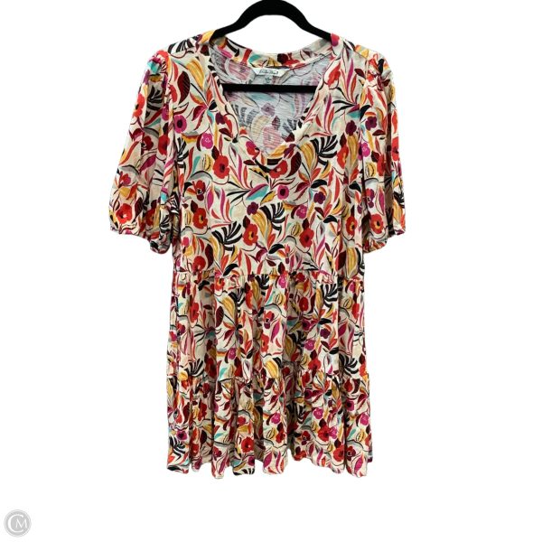 Dress Casual Midi By The Pioneer Woman In Floral Print, Size: 1x Cheap