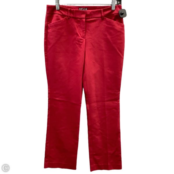 Pants Dress By Express In Red, Size: 4 on Sale