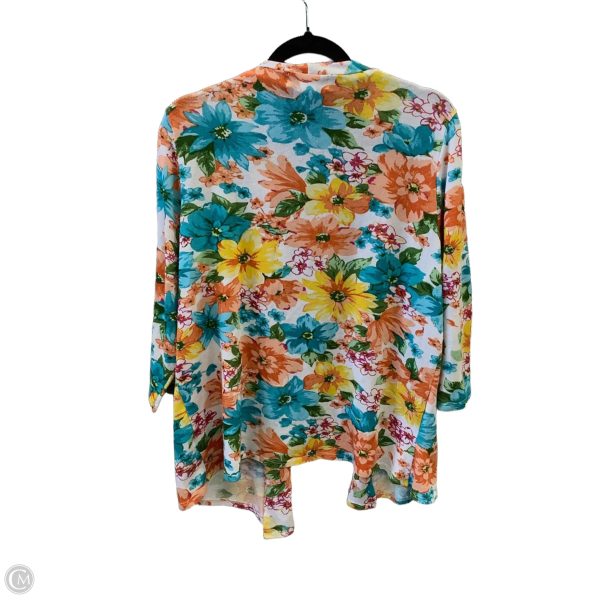 Cardigan By Cathy Daniels In Floral Print, Size: L Cheap - Image 2