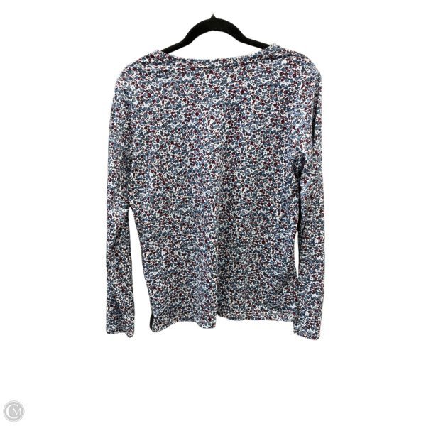 Top Long Sleeve By Lands End In Blue, Size: S Discount - Image 2