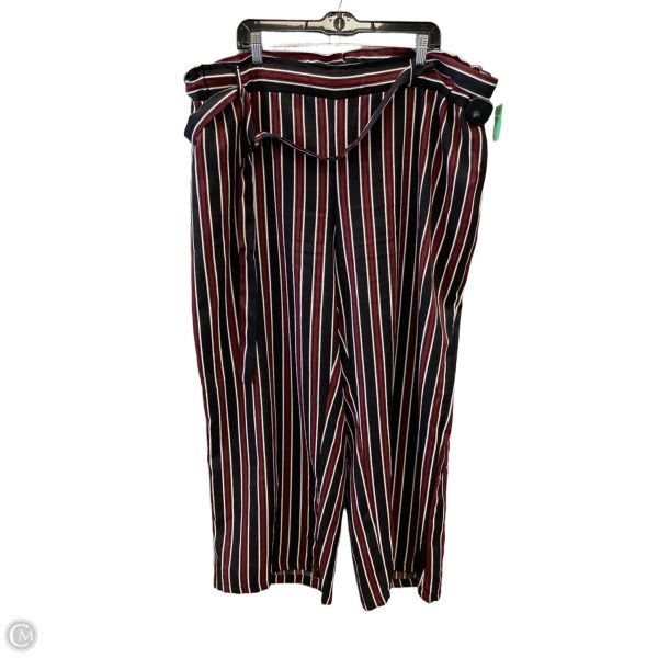 Pants Other By New Look In Striped Pattern, Size: 22 on Sale