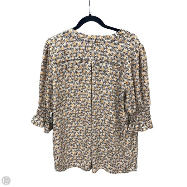 Blouse 3 4 Sleeve By Clothes Mentor In Multi-colored, Size: Xl Discount - Image 2