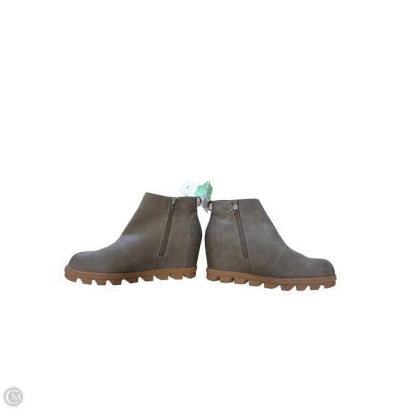 Boots Ankle Flats By Time And Tru In Grey, Size: 11 Fashion - Image 2