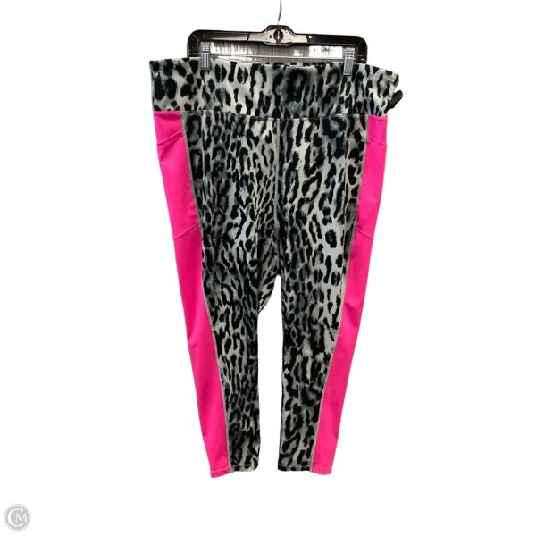 Athletic Leggings By Lularoe In Animal Print, Size: 3x Online