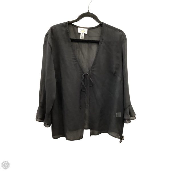 Cardigan By Talbots In Black, Size: Xl For Sale