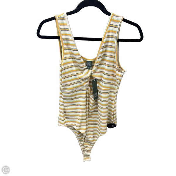Bodysuit By Wild Fable In Striped Pattern, Size: M on Sale