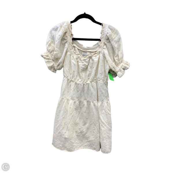 Dress Casual Short By Old Navy In Cream, Size: Xs on Sale