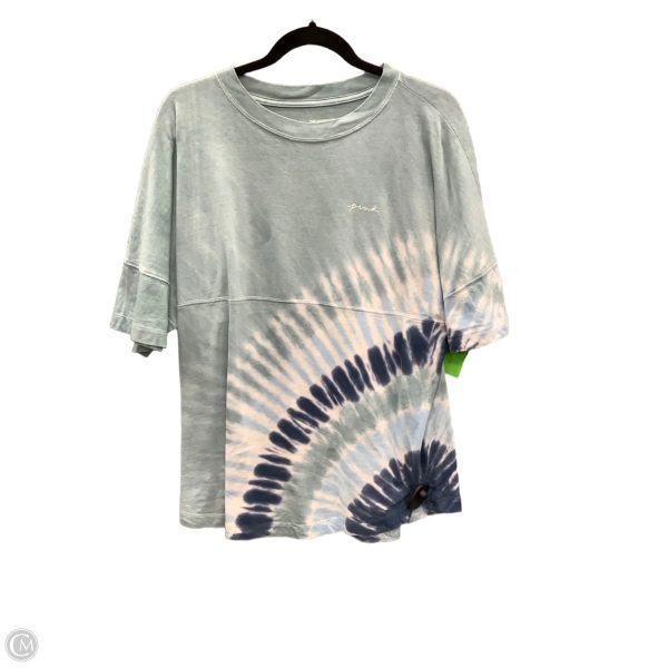 Top Short Sleeve By Pink In Blue, Size: S Fashion
