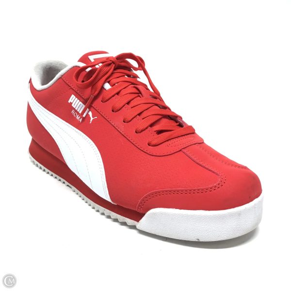 Shoes Sneakers By Puma In Red, Size: 11 For Discount - Image 2