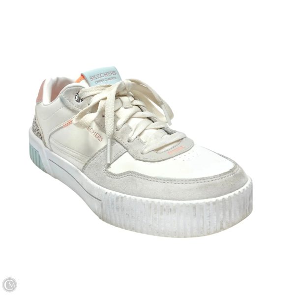 Shoes Sneakers By Skechers In White, Size: 8 on Sale - Image 2